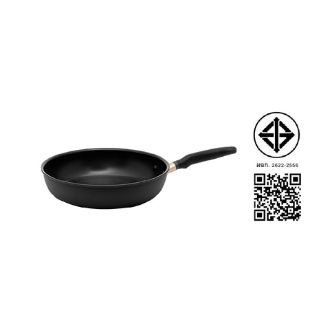 MEYER Accent Hard-Anodized กระทะทอดทรงแบน 28 ซม. Frypan (81220-T)