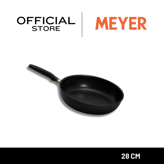 MEYER Accent Hard-Anodized กระทะทอดทรงแบน 28 ซม. Frypan