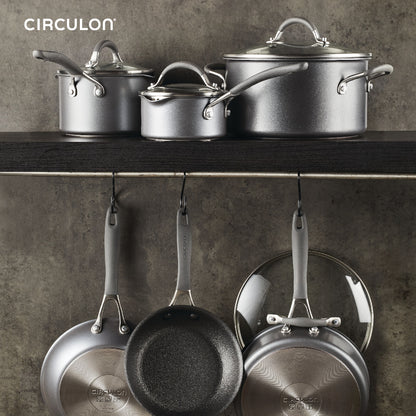 CIRCULON A1-SERIES ชุดเครื่องครัวอลูมิเนียมเคลือบผิวลื่น 10 ชิ้น (81831-T)