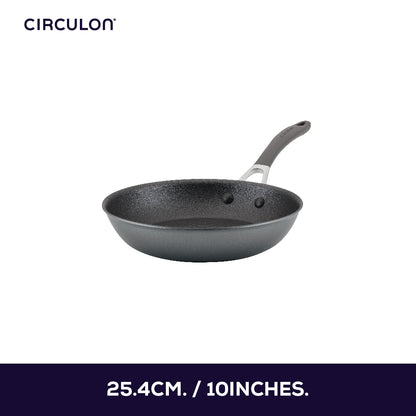 CIRCULON A1-SERIES เครื่องครัวอลูมิเนียมเคลือบผิวลื่น กระทะทรงตื้น ขนาด 25.4 ซม./ 10 นิ้ว (81836-T)