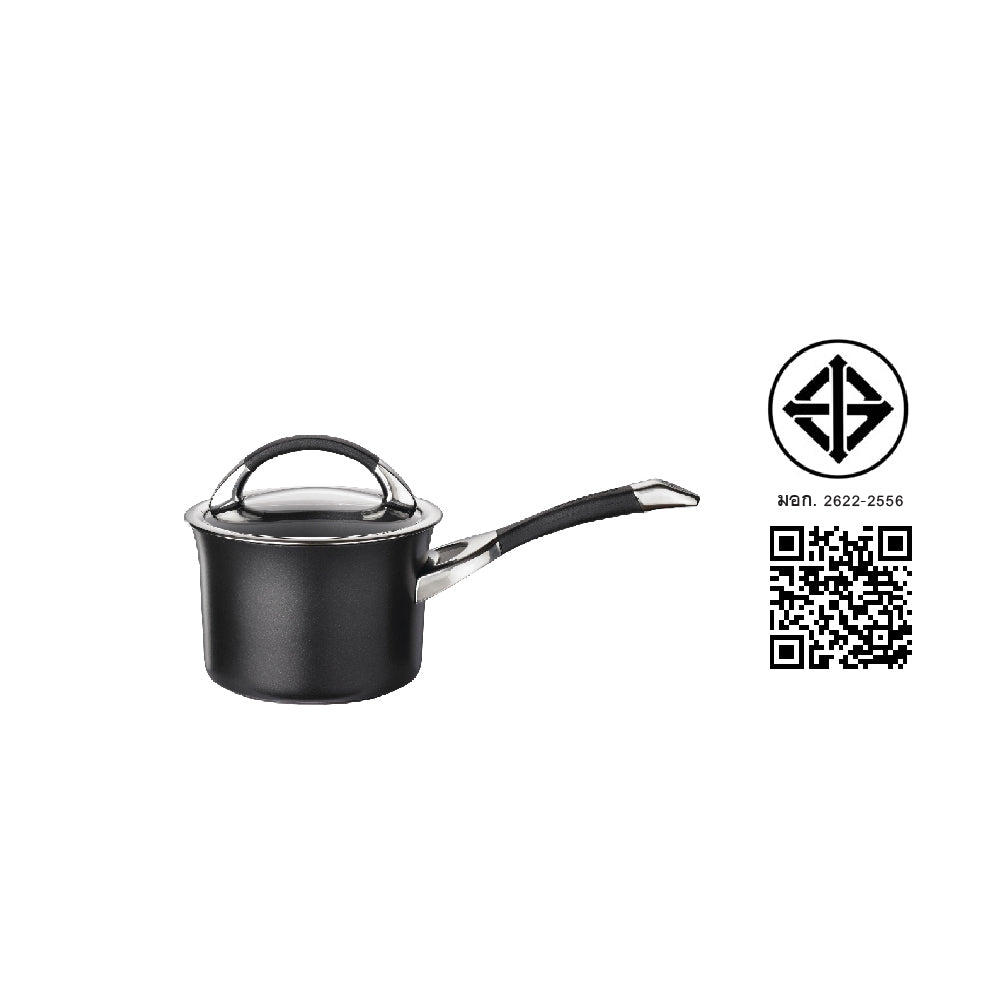 CIRCULON SYMMETRY หม้อมีด้ามจับเคลือบผิวลื่น ขนาด 18 ซม. Saucepan 2.8L/18CM (84001-T)