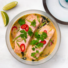 Coconut Poached Salmon