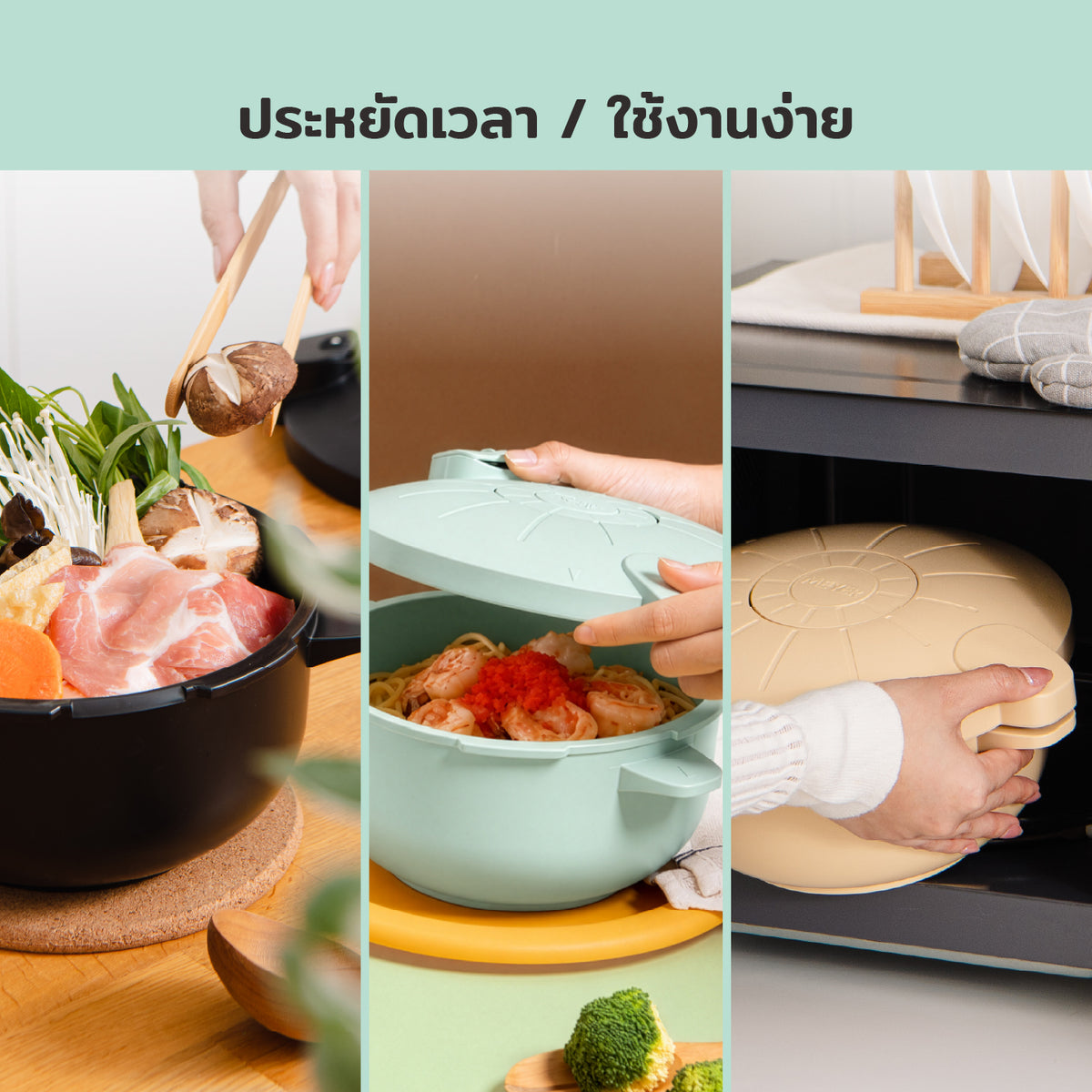 MEYER Easy Cooker หม้ออัดแรงดันไมโครเวฟ