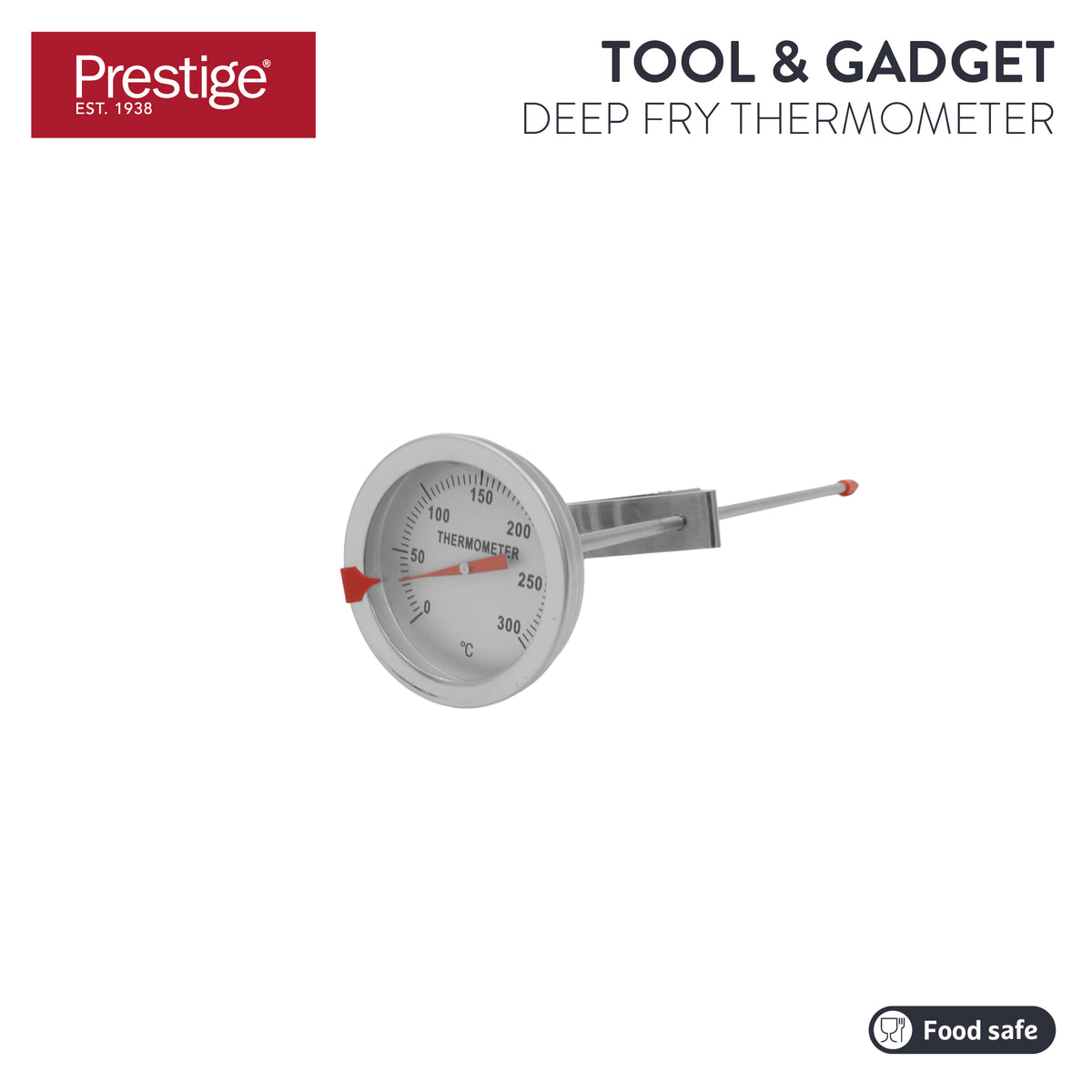 PRESTIGE DEEP FRY THERMOMETER เครื่องวัดอุณหภูมิน้ำมันทอด  (50599-C)