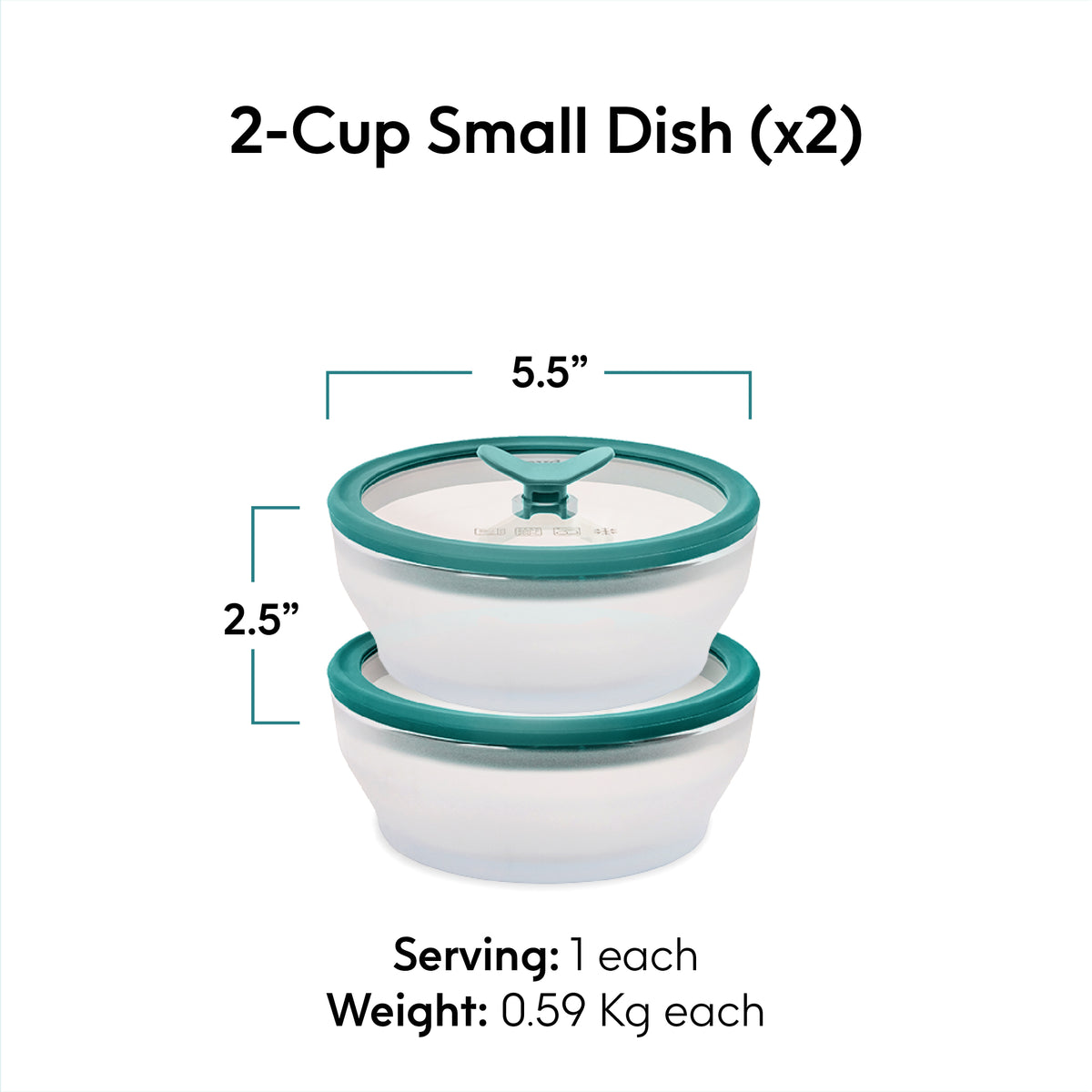 ANYDAY เซตชามแก้ว borosilicate ทำอาหารได้ด้วยไมโครเวฟ เตาอบ มีฝาปิด สูญญากาศ ถนอมอาหาร