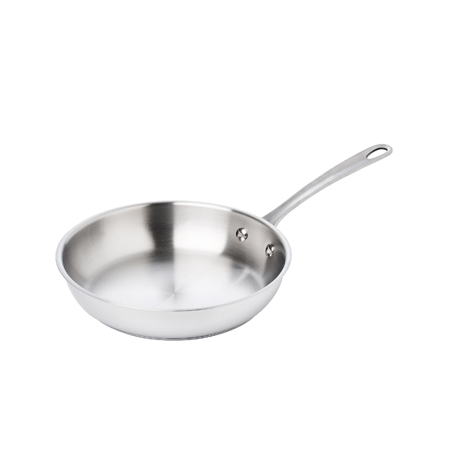 MEYER WHITE STEEL เครื่องครัวสเตนเลส สตีล กระทะทรงตื้น ขนาด 24 ซม./ 9.5 นิ้ว  (71506-T)