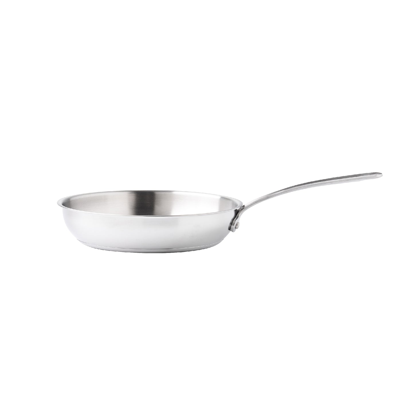 MEYER WHITE STEEL เครื่องครัวสเตนเลส สตีล กระทะทรงตื้น ขนาด 24 ซม./ 9.5 นิ้ว  (71506-T)