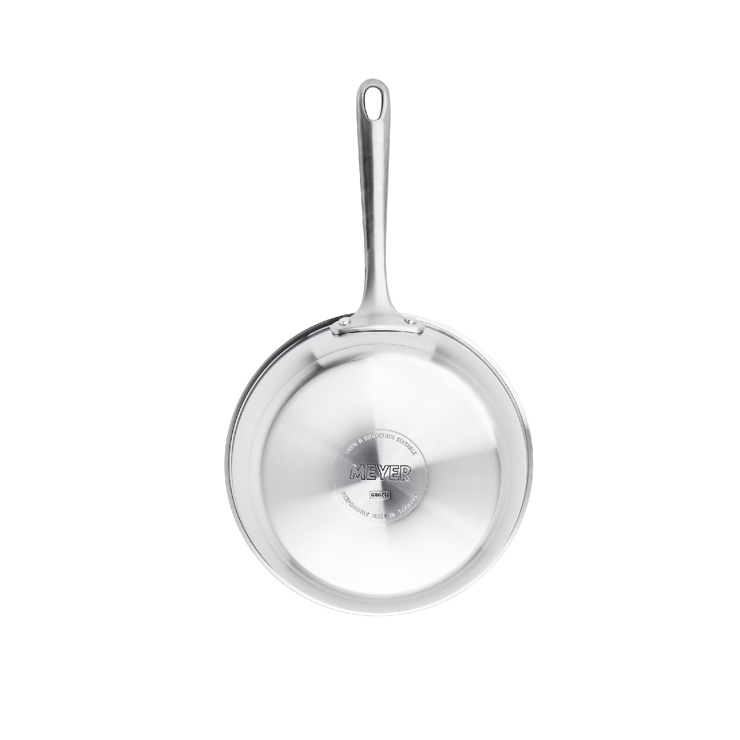 MEYER WHITE STEEL เครื่องครัวสเตนเลส สตีล กระทะทรงตื้น ขนาด 24 ซม./ 9.5 นิ้ว  (71506-T)