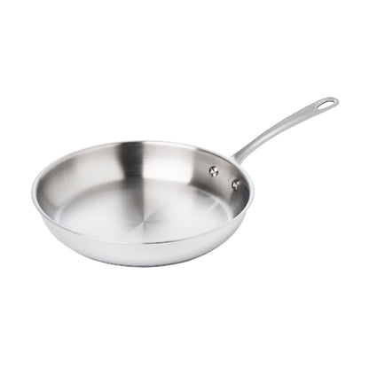 MEYER WHITE STEEL เครื่องครัวสเตนเลส สตีล กระทะทรงตื้น ขนาด 28 ซม./ 11 นิ้ว  (71507-T)