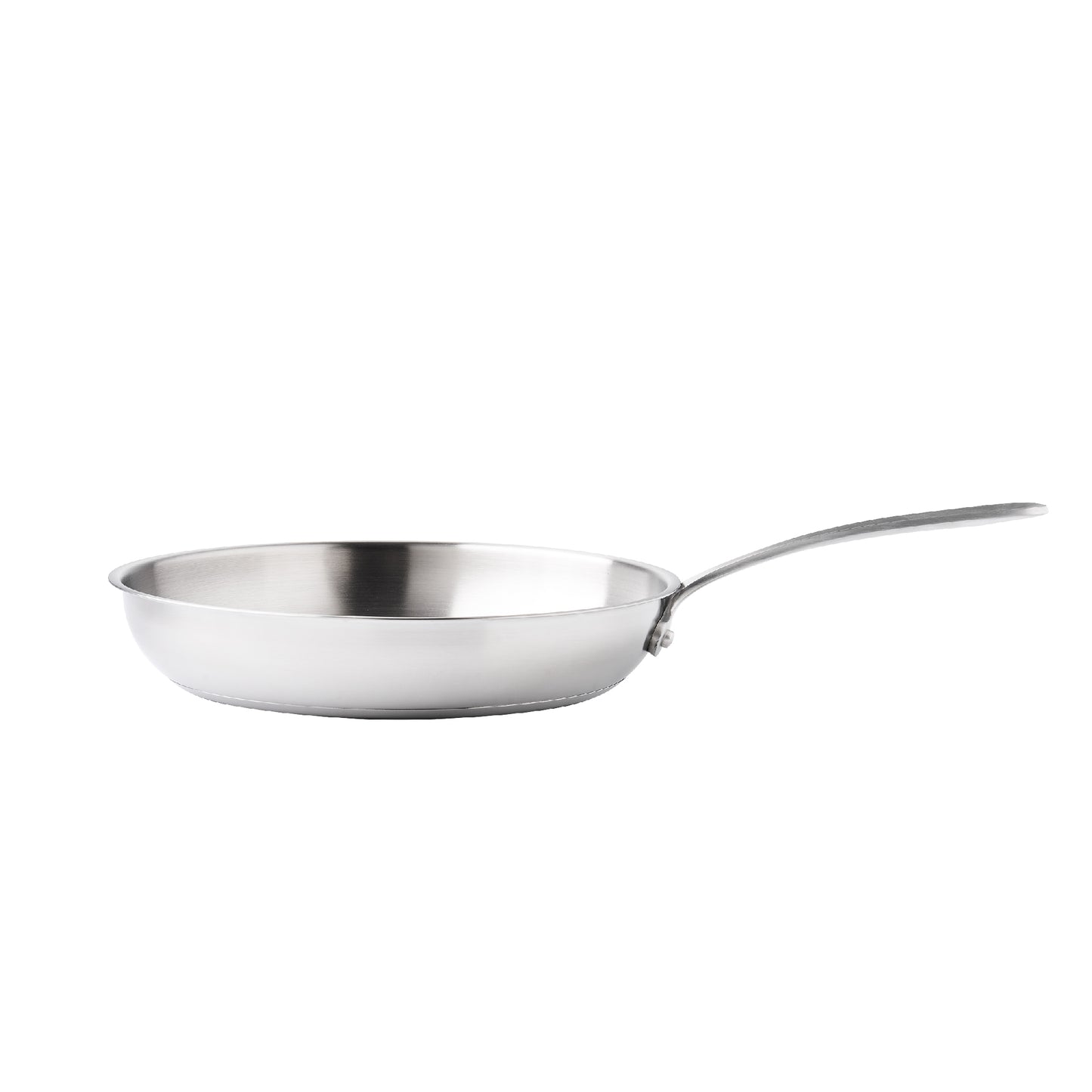 MEYER WHITE STEEL เครื่องครัวสเตนเลส สตีล กระทะทรงตื้น ขนาด 28 ซม./ 11 นิ้ว  (71507-T)