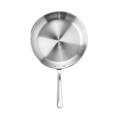 MEYER WHITE STEEL เครื่องครัวสเตนเลส สตีล กระทะทรงตื้น ขนาด 28 ซม./ 11 นิ้ว  (71507-T)