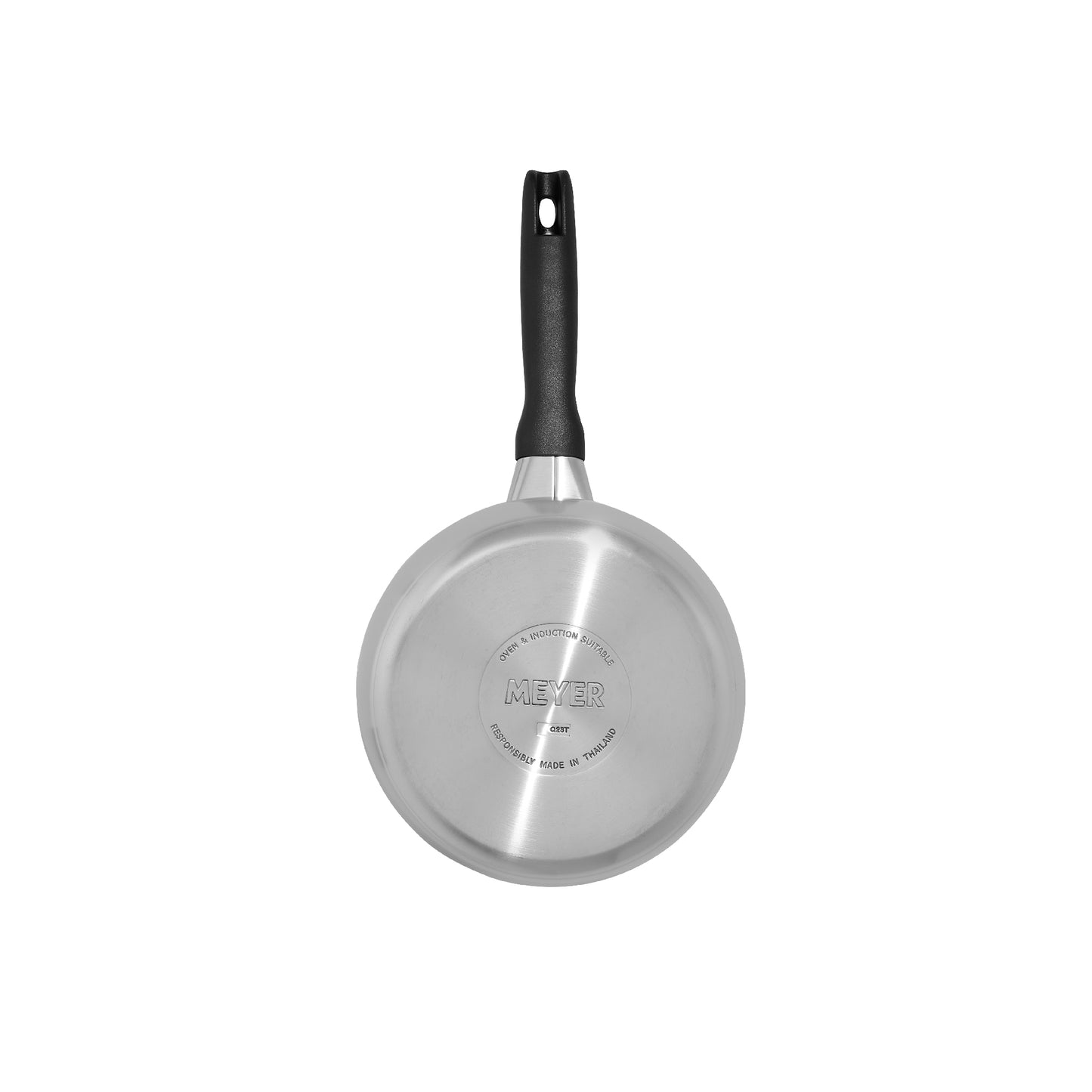 MEYER LUNA SS เครื่องครัวสเตนเลส สตีล หม้อด้ามขนาด 18 ซม./ 2.8 ลิตร พร้อมฝาแก้ว(71795-T)