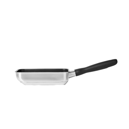 MEYER LUNA SS เครื่องครัวสแตนเลสเคลือบผิวลื่น กระทะด้ามไข้ม้วนขนาด 18 ซ.ม. (71809-C)
