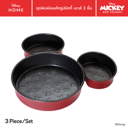 MEYER BAKE WITH MICKEY MICKEY 3 PIECE HEAD SET ชุดพิมพ์อบเค้กรูปหัวการ์ตูนมิกกี้ เม้าส์ 3 ชิ้น (48923-C)