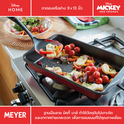 MEYER BAKE WITH MICKEY ROASTER 9x13 in ถาดอบหรือย่างสี่เหลี่ยมผืนผ้า ขนาด 9X13 นิ้ว (48976-C)