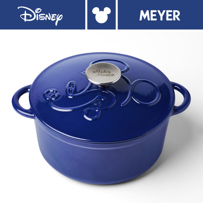 BON VOYAGE 20cm Enamel Cast Iron Dutch Oven Blue (48960-C)