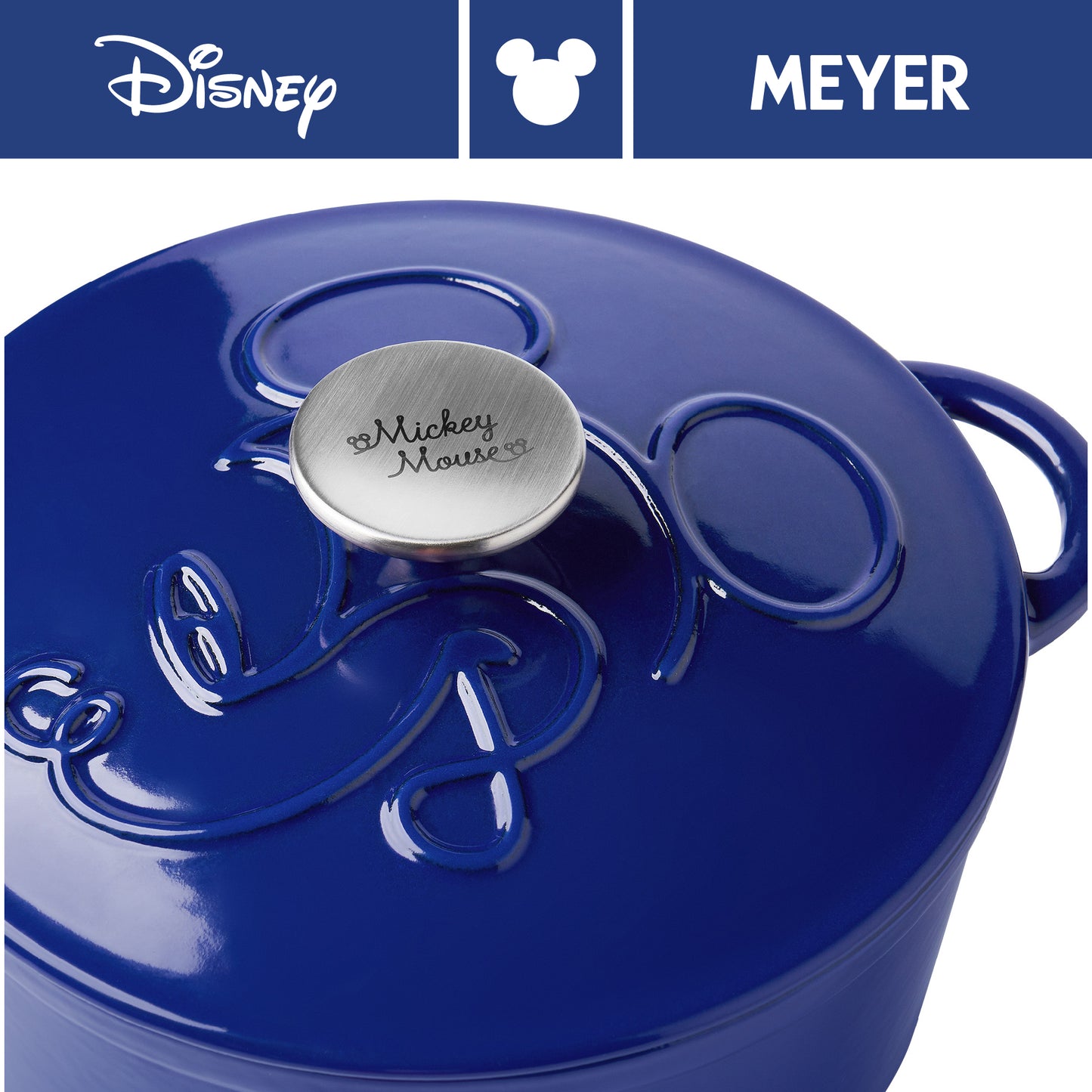 BON VOYAGE 20cm Enamel Cast Iron Dutch Oven Blue (48960-C)