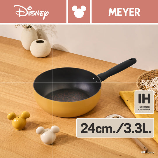 MEYER DISNEY EARTHEN กระทะเอนกประสงค์ขนาด 24 ซม./ 3.3 ลิตร (19143-C)