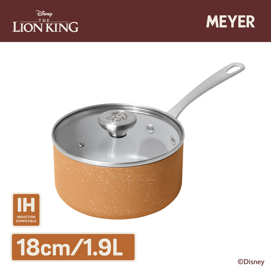 MEYER  DISNEY LION KING หม้อด้ามขนาด 18 ซม./ 1.9 ลิตร พร้อมฝา (18300-T)