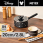 DISNEY MONOCHROME หม้อมีด้ามจับ MEYER ขนาด 20 ซม. / 2.8 ลิตร พร้อมฝาแก้ว Saucepan ลายมิคกี้ เมาส์ ลิขสิทธิ์แท้ (18236-T)