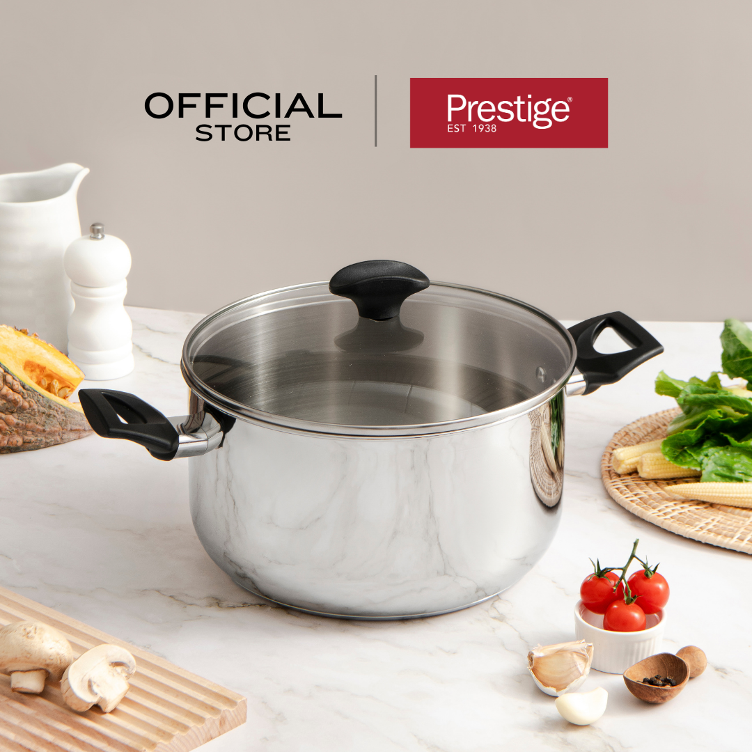 PRESTIGE Made To Last หม้อสแตนเลสสองหู Stockpot