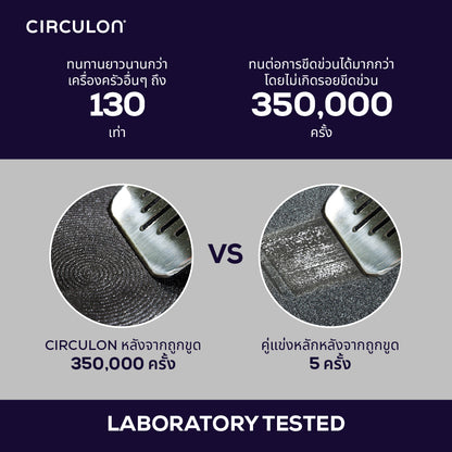 CIRCULON A1-SERIES เครื่องครัวอลูมิเนียมเคลือบผิวลื่น กระทะทรงตื้น ขนาด 21.5 ซม./ 8.5 นิ้ว  (81848-T)