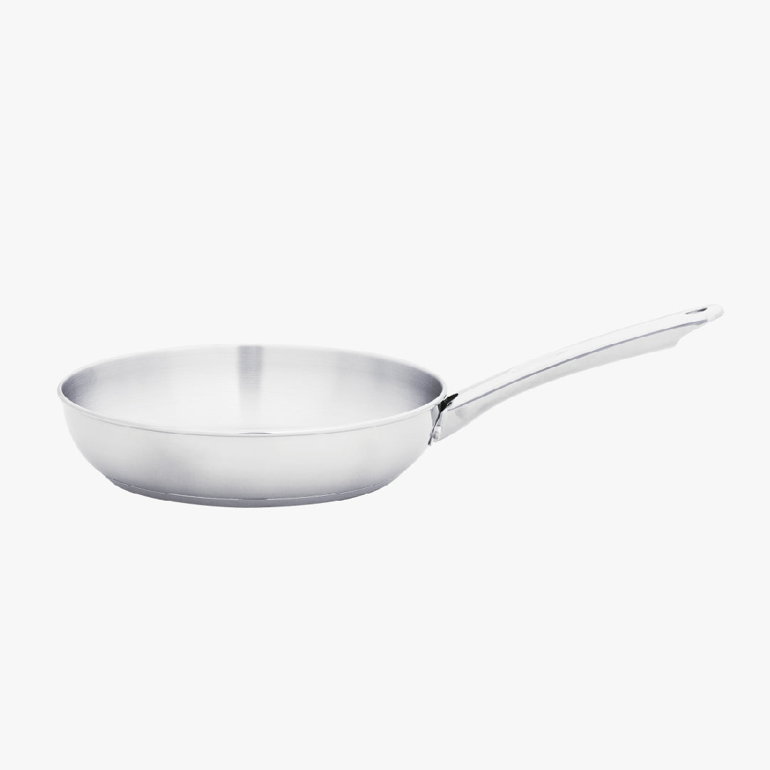 Skillets & Frying Pans - Meyer - 77Sale, bestselling, bigsale, FRENCH SKILLET, Meyer - Bella Classico, payday, SKILLET, Special Sale - MEYER BELLA CLASSICO กระทะทอดสแตนเลสทรงแบน ขนาด 24 ซม. SKILLET (73921-T) - PotsandPans.in.th