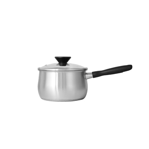stainless pot - Meyer - stainless-steel, bestselling, bigsale, Meyer - Luna, payday, Special Sale - MEYER LUNA หม้อด้ามสแตนเลส ขนาด 18 ซม. | PotsandPans