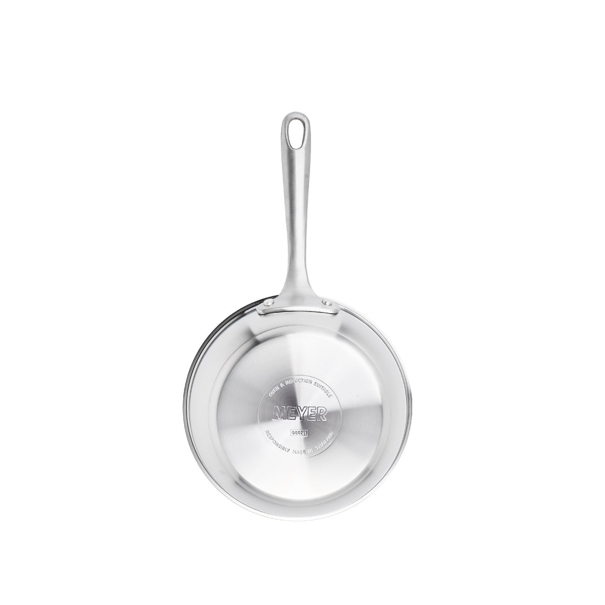 frypan - Meyer - stainless-steel, bestselling, bigsale, Meyer - white-steel, payday, Special Sale - MEYER white steel กระทะสแตนเลส ขนาด 20 ซม. | PotsandPans
