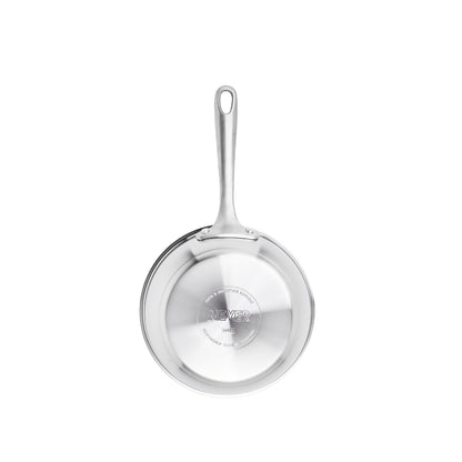 frypan - Meyer - stainless-steel, bestselling, bigsale, Meyer - white-steel, payday, Special Sale - MEYER white steel กระทะสแตนเลส ขนาด 20 ซม. | PotsandPans