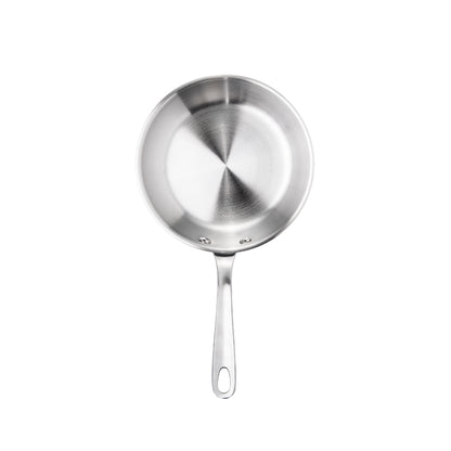 frypan - Meyer - stainless-steel, bestselling, bigsale, Meyer - white-steel, payday, Special Sale - MEYER white steel กระทะสแตนเลส ขนาด 20 ซม. | PotsandPans