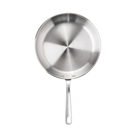 frypan - Meyer - stainless-steel, bestselling, bigsale, Meyer - white-steel, payday, Special Sale - MEYER white steel กระทะสแตนเลส ขนาด 28 ซม. | PotsandPans
