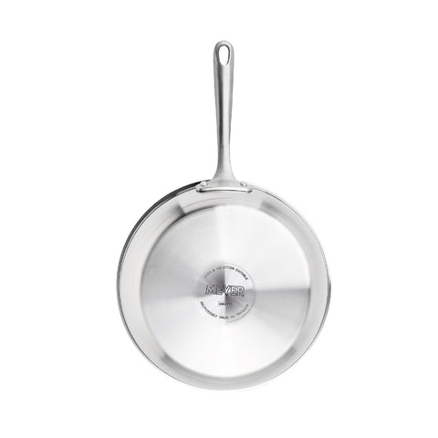 frypan - Meyer - stainless-steel, bestselling, bigsale, Meyer - white-steel, payday, Special Sale - MEYER white steel กระทะสแตนเลส ขนาด 28 ซม. | PotsandPans