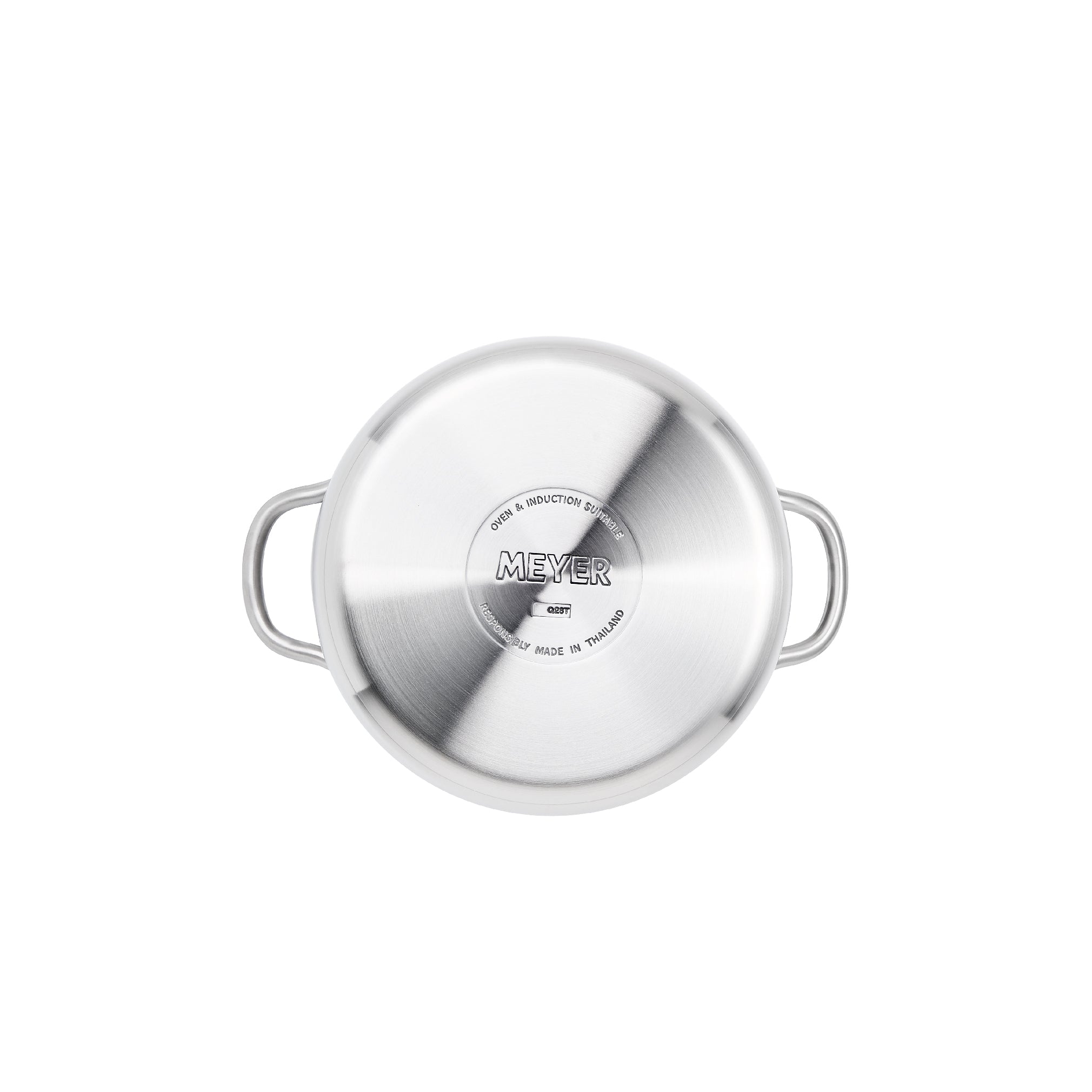 Pots - Meyer - stainless-steel, bestselling, bigsale, Meyer - white-steel, payday, Special Sale - MEYER white steel หม้อสแตนเลส ขนาด 20 ซม. | PotsandPans