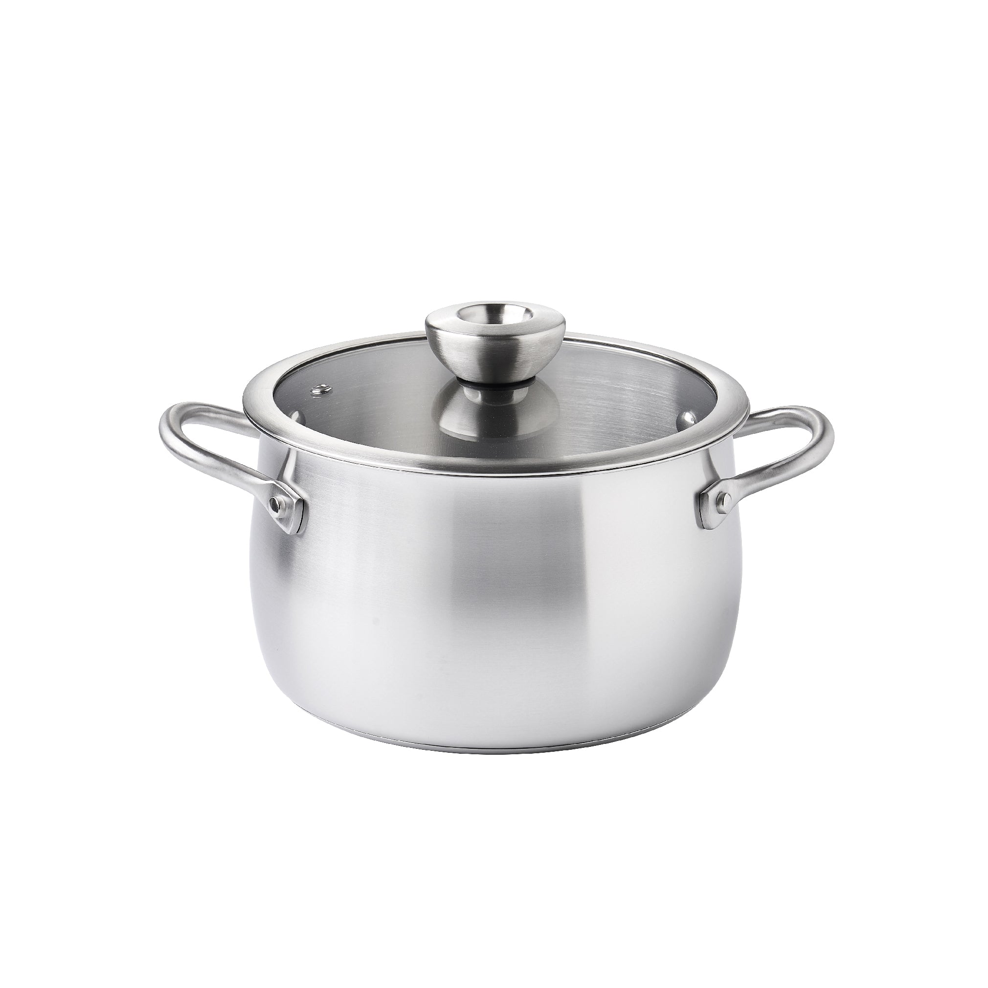 Pots - Meyer - stainless-steel, bestselling, bigsale, Meyer - white-steel, payday, Special Sale - MEYER white steel หม้อสแตนเลส ขนาด 20 ซม. | PotsandPans