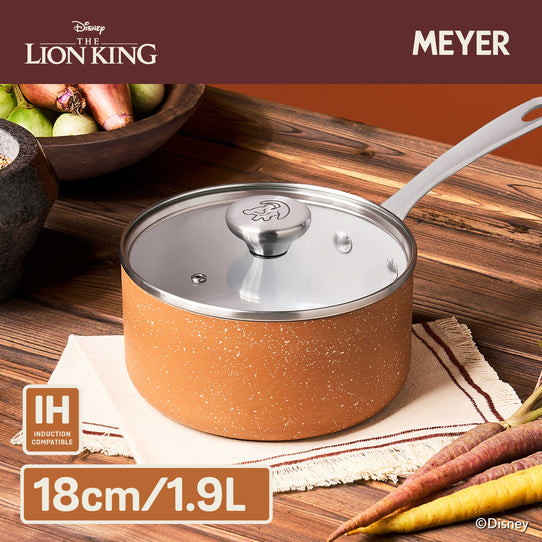 MEYER  DISNEY LION KING หม้อด้ามขนาด 18 ซม./ 1.9 ลิตร พร้อมฝา (18300-T)