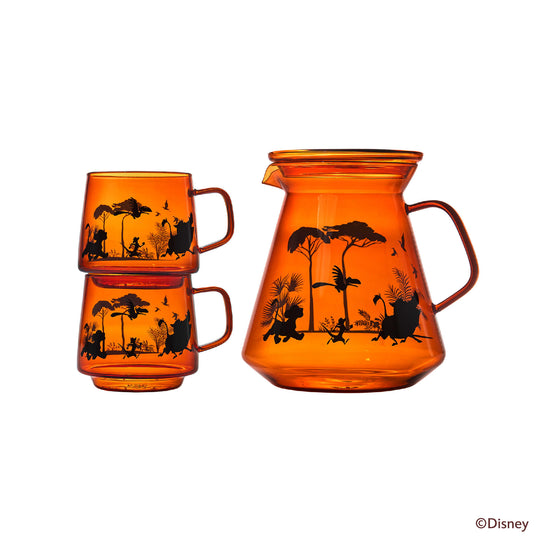 MEYER DISNEY LION KING ชุดเซ็ต 3 ใบ เหยือกแก้ว ขนาด 350 มิลลิลิตร 2 ใบ และเหยือกแก้วมีหูขนาด 1100 มิลลิลิตร (49248-C)