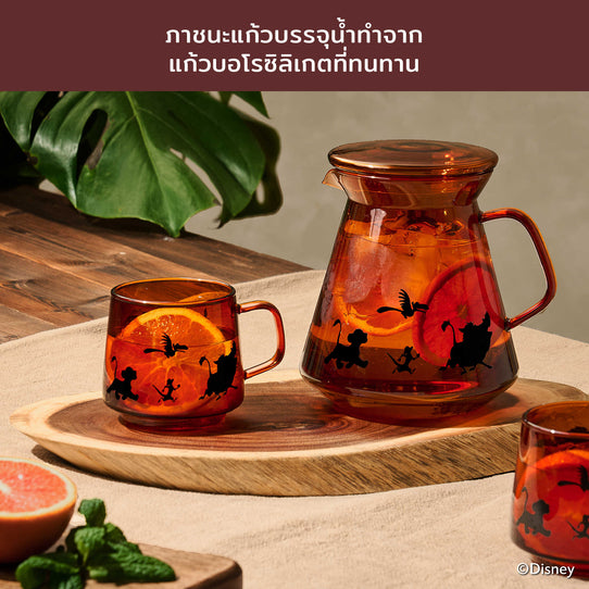 MEYER DISNEY LION KING ชุดเซ็ต 3 ใบ เหยือกแก้ว ขนาด 350 มิลลิลิตร 2 ใบ และเหยือกแก้วมีหูขนาด 1100 มิลลิลิตร (49248-C)