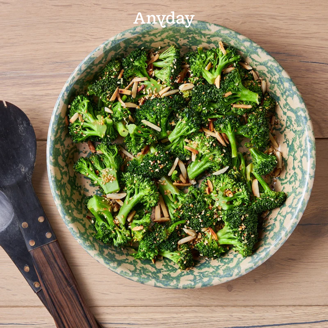 Warm Broccoli Salad