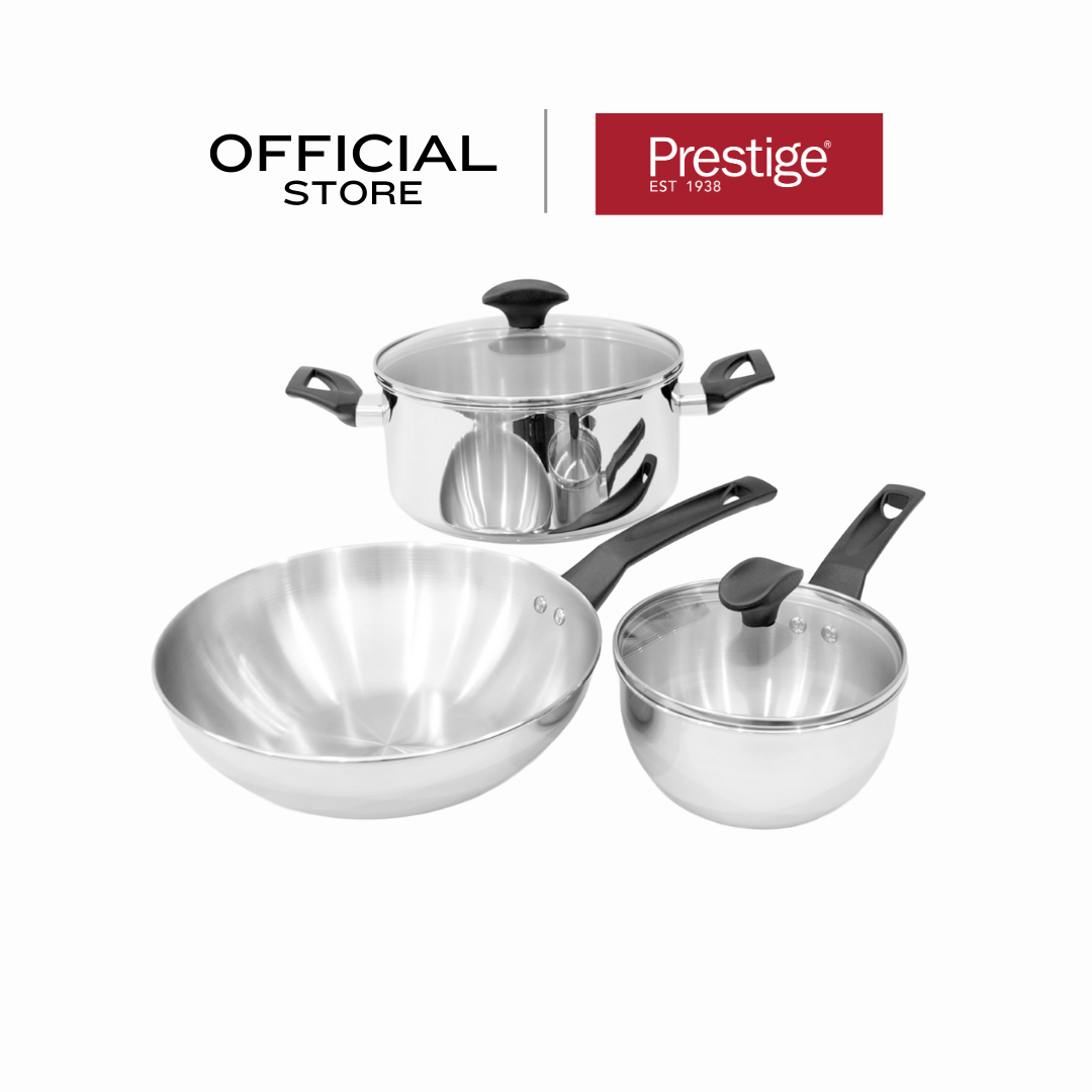 PRESTIGE Made To Last ชุดเครื่องครัวสแตนเลส 5 ชิ้น (71210-T)