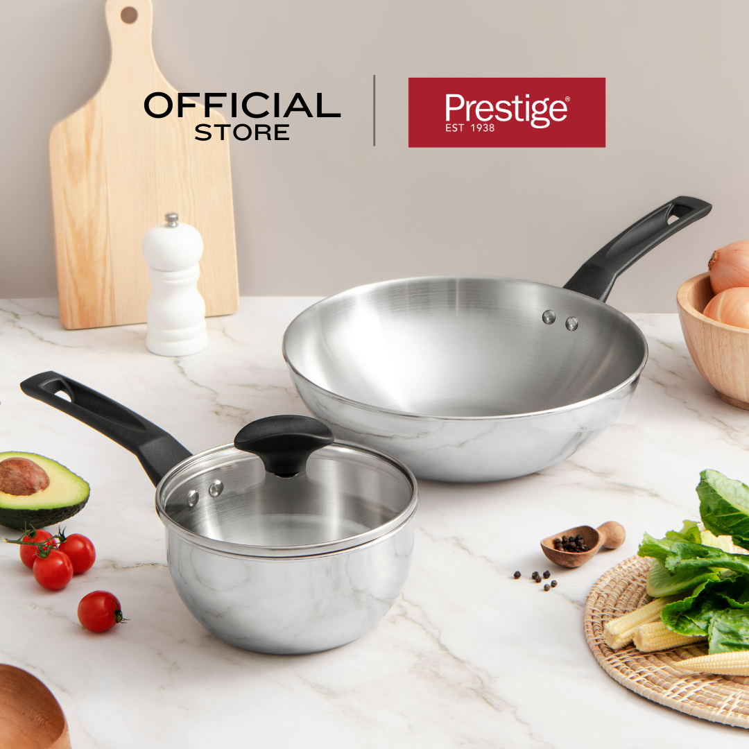 PRESTIGE Made To Last ชุดเครื่องสแตนเลส 3 ชิ้น (71209-T)