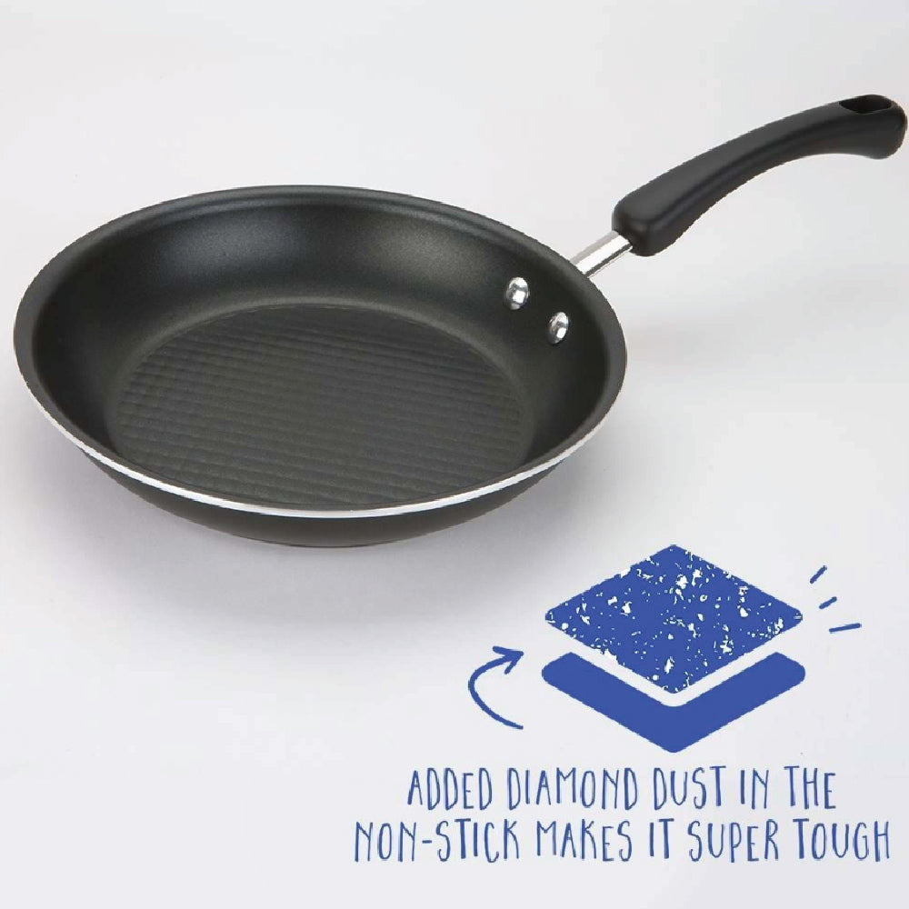 Prestige Diamond Shield กระทะทอดทรงแบน ขนาด 28 SKILLET