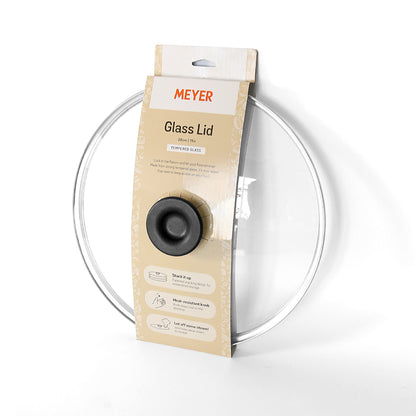 MEYER ฝาแก้ว ฝาปิดกระจกนิรภัย ขนาด 28 ซม. Glass Lid (12358-C)