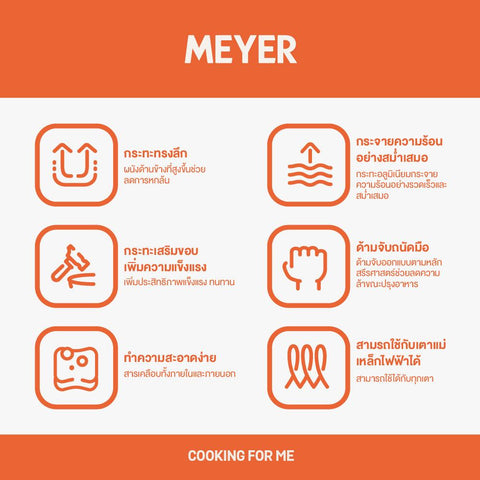 Skillets & Frying Pans - Meyer - 77Sale, bestselling, bigsale, Clearance, CNY, DoubleSale, FRYPAN, MayDay, Meyer - Cooking for me, nosale, Special Sale, Stirfry - MEYER Cooking For Me กระทะทอดก้นลึก ขนาด 20 ซม. สีแดง Lollipop Deep Frypan (12681-T) - PotsandPans.in.th