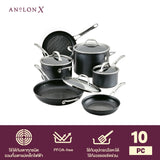 ANOLON X ชุดเครื่องครัว SearTech 10 ชิ้น COOKWARE SET (14337-T)