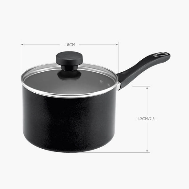 MEYER HEALTHY หม้อมีด้ามจับ ขนาด 18 ซม. SAUCEPAN (16660-C)