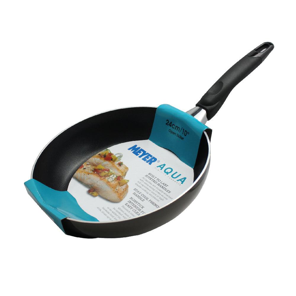 Pans - Meyer - bigsale, FRENCH SKILLET, Meyer - Aqua, payday, SKILLET - MEYER AQUA กระทะทอดทรงแบน ขนาด 24 ซม. FRENCH SKILLET (17124-T) - PotsandPans.in.th