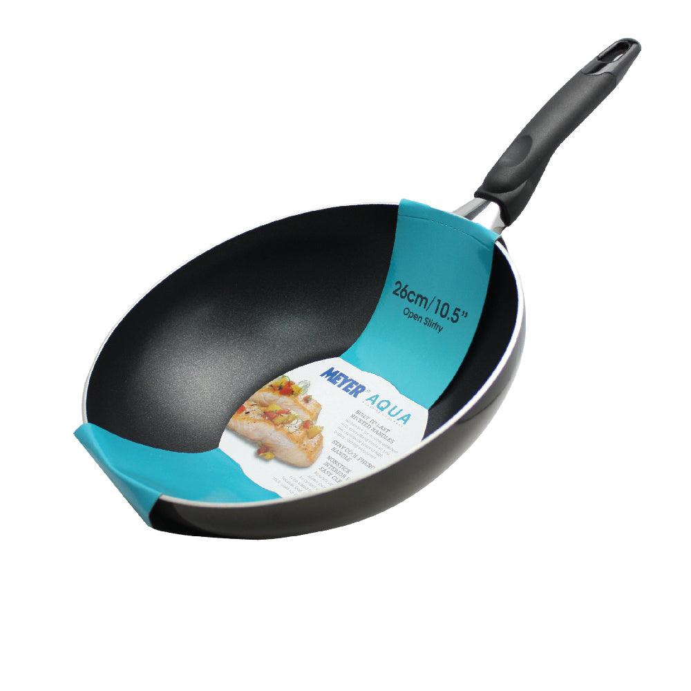 Pans - Meyer - bigsale, Meyer - Aqua, payday, Special Sale, STIRFRY - MEYER AQUA กระทะผัดทรงลึก ขนาด 26 ซม. STIRFRY (17127-T) - PotsandPans.in.th