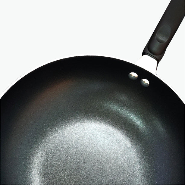 Sauté Pans - Meyer - bigsale, Clearance, Meyer - Aqua, newitem, Stirfry - MEYER AQUA กระทะผัดอลูมิเนียม ขนาด 28 ซม. STIRFRY (17128-T) - PotsandPans.in.th