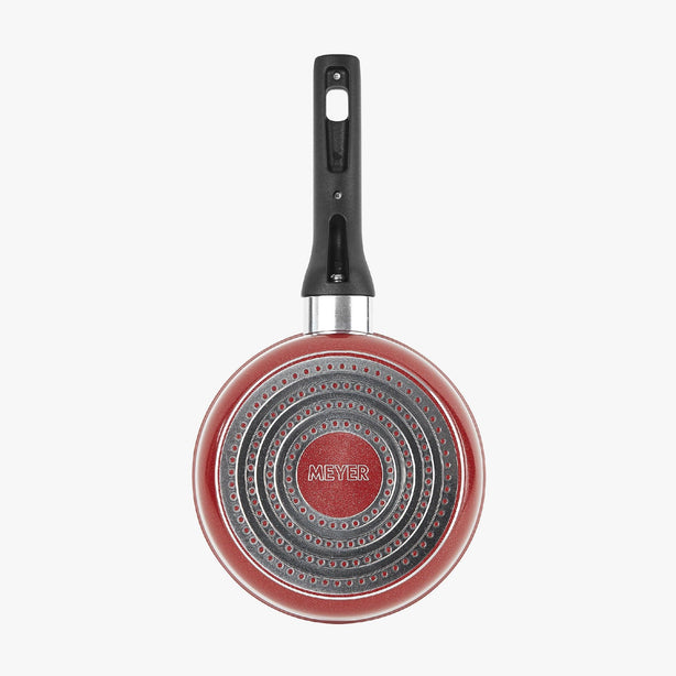 Pans - Meyer - bigsale, CNY, FRYPAN, Meyer - Forge Red, SKILLET, weekend - MEYER FORGE.RED กระทะทอดทรงแบนมีด้ามจับ ขนาด 25 ซม. FRYPAN (22022-T) - PotsandPans.in.th